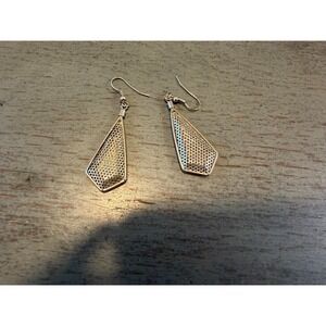 vintage 80s 90s vintage earrings dangle silver